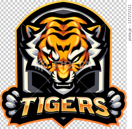 Tiger esport mascot logo design Tiger esport mascot logo design 137272321