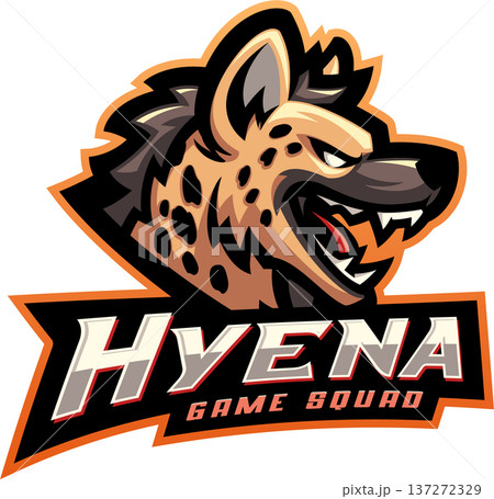 Hyena esport mascot logo design Hyena esport mascot logo design 137272329