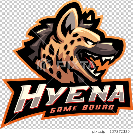 Hyena esport mascot logo design Hyena esport mascot logo design 137272329