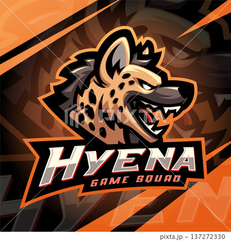 Hyena esport mascot logo design Hyena esport mascot logo design 137272330