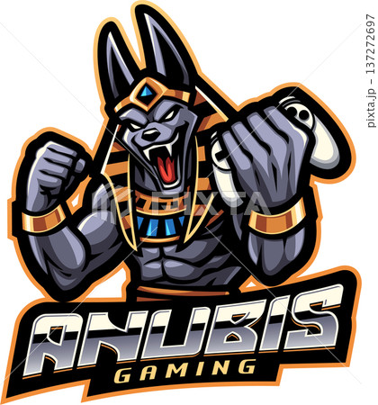 Anubis gaming esport mascot logo design Anubis gaming esport mascot logo design 137272697