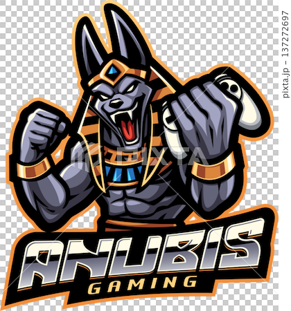 Anubis gaming esport mascot logo design Anubis gaming esport mascot logo design 137272697