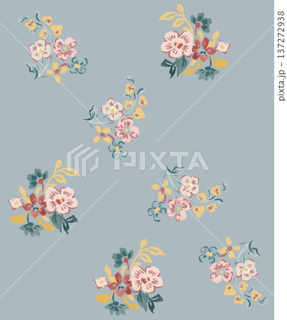 Delicate Pastel Floral Watercolor Wallpaper Designs With Soft Romantic Blooms And Gentle Botanical Patterns 137272938