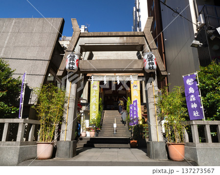 新橋 烏森神社 東京都 新橋 烏森神社 東京都 137273567