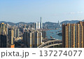 Vibrant urban district surrounding major Hong Kong transport hub Feb 16 2026 137274077
