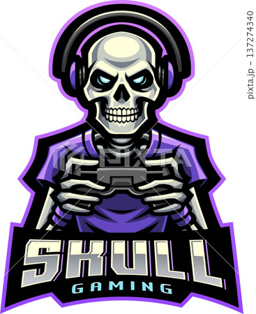 Skull gaming esport mascot logo design Skull gaming esport mascot logo design 137274340