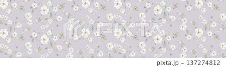 Delicate Pastel Floral Watercolor Wallpaper Designs With Soft Romantic Blooms And Gentle Botanical Patterns 137274812