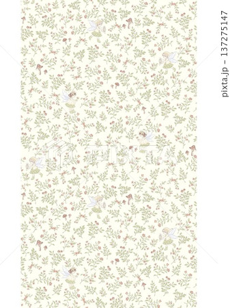 Delicate Pastel Floral Watercolor Wallpaper Patterns With Soft Romantic Blooms And Gentle Botanical Motifs 137275147