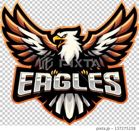 Eagles esport mascot logo design Eagles esport mascot logo design 137275238