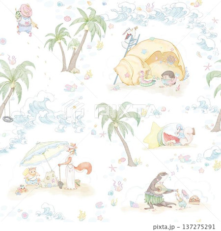 Delicate Pastel Floral Watercolor Wallpaper Patterns With Soft Romantic Blooms And Gentle Botanical Motifs Delicate Pastel Floral Watercolor Wallpaper Patterns With Soft Romantic Blooms And Gentle Botanical Motifs 137275291