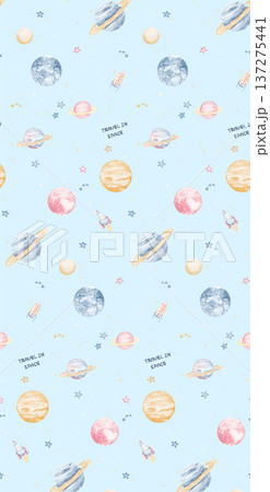 Delicate Pastel Floral Watercolor Wallpaper Patterns With Soft Romantic Blooms And Gentle Botanical Motifs 137275441