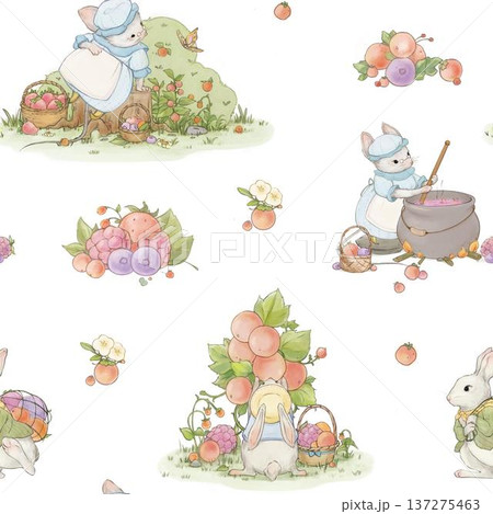 Delicate Pastel Floral Watercolor Wallpaper Patterns With Soft Romantic Blooms And Gentle Botanical Motifs 137275463