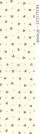 Delicate Pastel Floral Watercolor Wallpaper Patterns With Soft Romantic Blooms And Gentle Botanical Motifs 137275594