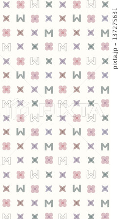 Delicate Pastel Floral Watercolor Wallpaper Patterns With Soft Romantic Blooms And Gentle Botanical Motifs 137275631