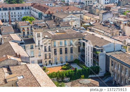 Panoramic Rooftop View of Bordeaux, France A Historic Skyline Perspective in Nouvelle-Aquitaine Panoramic Rooftop View of Bordeaux, France A Historic Skyline Perspective in Nouvelle-Aquitaine 137275913