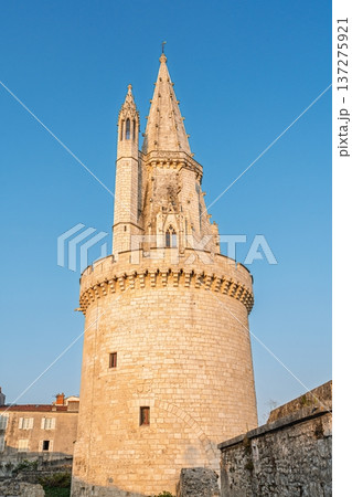 Medieval Tower in La Rochelle, France A Historic Landmark with Stunning Views 137275921