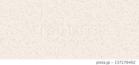 Light beige seamless stone texture. Ecru grain noise background with speckles, flecks, particles. Distress repeated gritty pattern wallpaper. Craft dotted paper surface. Vector material speck backdrop Light beige seamless stone texture. Ecru grain noise background with speckles, flecks, particles. Distress repeated gritty pattern wallpaper. Craft dotted paper surface. Vector material speck backdrop 137276402