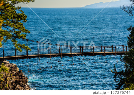 城ヶ崎海岸　門脇吊り橋【静岡県伊東市】 137276744