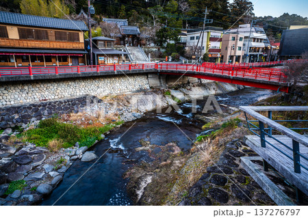 修善寺夜明け 桂川ととっこの湯【静岡県伊豆市】 修善寺夜明け 桂川ととっこの湯【静岡県伊豆市】 137276797