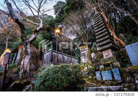 修善寺夜明け　源頼家の墓【静岡県伊豆市】 137276826