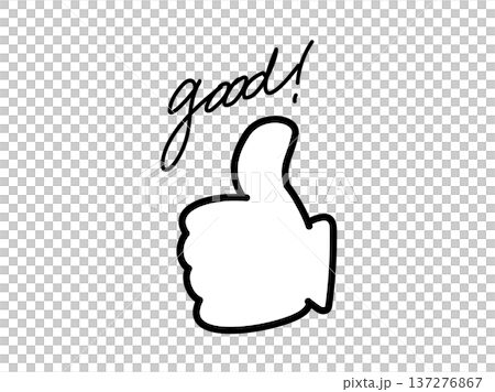 ハンドアイコン_Good 137276867