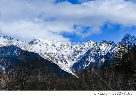 厳冬期の上高地 厳冬期の上高地 137277163
