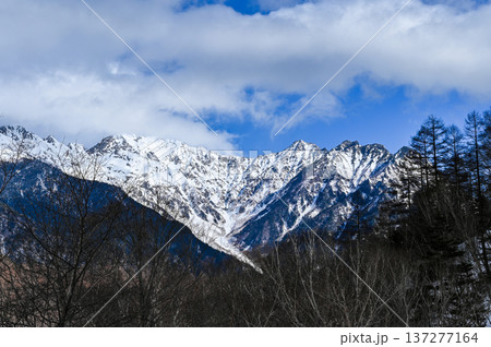 厳冬期の上高地 厳冬期の上高地 137277164