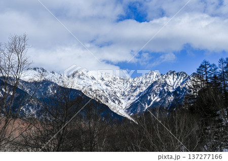厳冬期の上高地 厳冬期の上高地 137277166