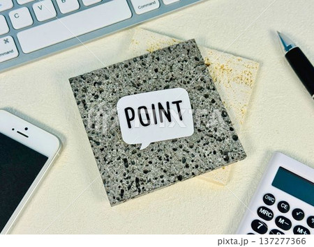 POINTの文字素材 137277366