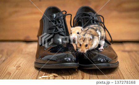 靴とハムスター 137278168