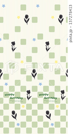 seamless pattern with abstract hearts seamless pattern with abstract hearts 137278413