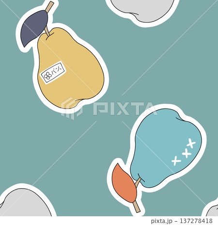 hand with marker seamless pattern 137278418