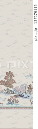 Delicate Pastel Floral Watercolor Wallpaper Patterns With Soft Romantic Blooms And Gentle Botanical Motifs 137279116