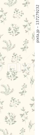Delicate Pastel Floral Watercolor Wallpaper Patterns With Soft Romantic Blooms And Gentle Botanical Motifs 137279232