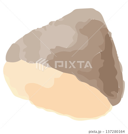 幼稚園・保育園向け 9月のやさしい水彩挿絵イラストシリーズ｜栗 137280164