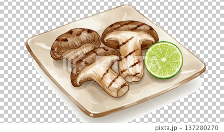 焼いた松茸 137280270