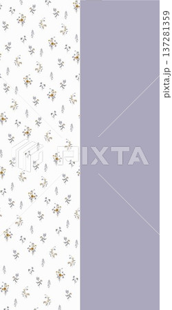 Delicate Pastel Floral Watercolor Vertical Designs With Soft Romantic Blooms And Gentle Botanical Motifs 137281359