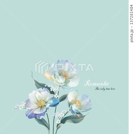Delicate Pastel Floral Watercolor Vertical Designs With Soft Romantic Blooms And Gentle Botanical Motifs 137281484