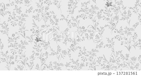 Delicate Pastel Floral Watercolor Vertical Designs With Soft Romantic Blooms And Gentle Botanical Motifs 137281561