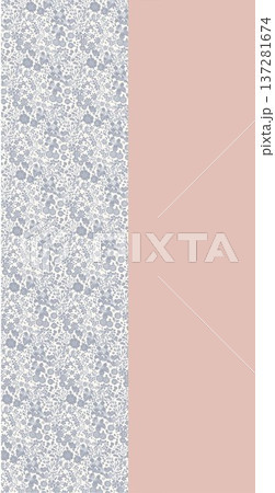 Delicate Pastel Floral Watercolor Vertical Designs With Soft Romantic Blooms And Gentle Botanical Motifs 137281674