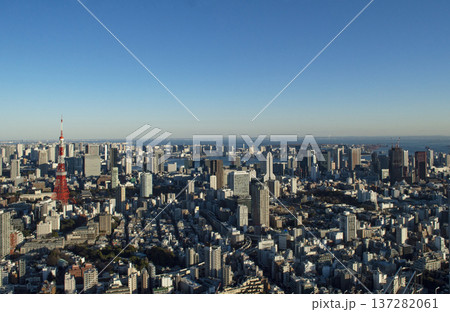 六本木ヒルズから見た都心の風景 六本木ヒルズから見た都心の風景 137282061