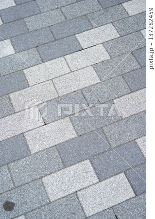 タイル 道 住まい 青系 イメージ 137282459