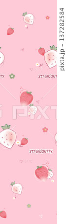 cute cartoon whale shark in the sea 137282584