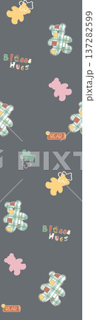 seamless pattern with different shapes seamless pattern with different shapes 137282599