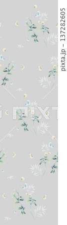 watercolor seamless pattern of fish watercolor seamless pattern of fish 137282605