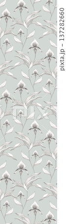 vintage invitation card with ornate elegant retro abstract flora vintage invitation card with ornate elegant retro abstract flora 137282660
