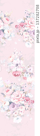 seamless pattern with coral reef and rubber seamless pattern with coral reef and rubber 137282708