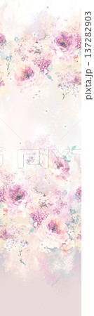 abstract watercolor on paper boat abstract watercolor on paper boat 137282903