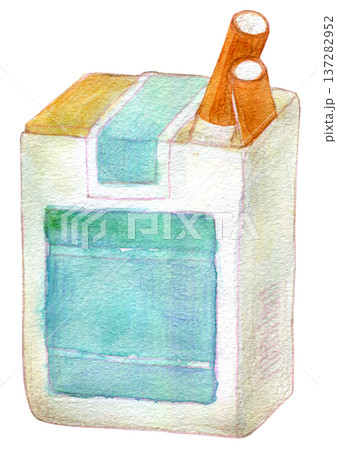 水彩イラスト 手描き 火のついたタバコ 水彩イラスト 手描き 火のついたタバコ 137282952