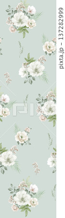 seamless pattern with flowers seamless pattern with flowers 137282999